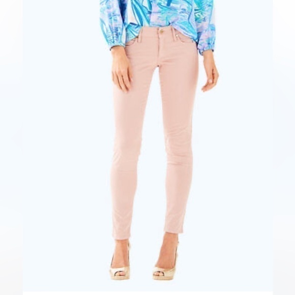 Lilly Pulitzer Pants - NEW Lilly Pulitzer Worth Skinny Rose Pants